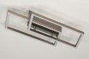 Plafondlamp 12419: design, modern, staal rvs, metaal #7