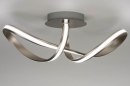 Plafondlamp 12421: design, modern, staal rvs, kunststof #5