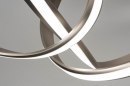 Plafondlamp 12421: design, modern, staal rvs, kunststof #8