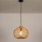Hanglamp 12463: modern, retro, hout, riet #2