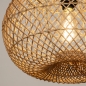 Hanglamp 12463: modern, retro, hout, riet #7