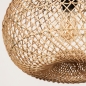 Hanglamp 12463: modern, retro, hout, riet #8