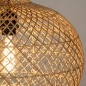Hanglamp 12463: modern, retro, hout, riet #9