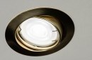Inbouwspot 12502: modern, klassiek, eigentijds klassiek, messing #7