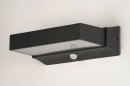 Wandlamp 12505: design, modern, aluminium, zwart #4
