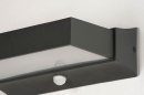 Wandlamp 12505: design, modern, aluminium, zwart #6