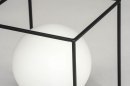 Tafellamp 12507: industrieel, modern, glas, wit opaalglas #9