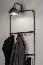 Garderobe 12581: Industrielook, laendlich, coole Lampen grob, Metall #1