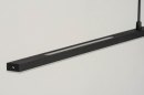 Hanglamp 12661: modern, metaal, zwart, mat #12