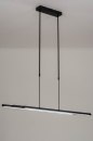 Hanglamp 12670: design, modern, metaal, zwart #1