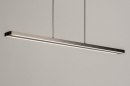 Hanglamp 12671: design, modern, staal rvs, metaal #3
