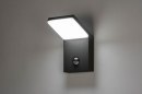 Wandlamp 12856: modern, aluminium, metaal, zwart #2