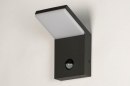 Wandlamp 12856: modern, aluminium, metaal, zwart #5