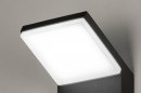 Wandlamp 12856: modern, aluminium, metaal, zwart #7