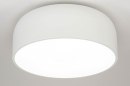 Plafondlamp 12857: design, modern, metaal, wit #2
