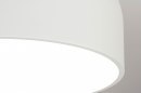Plafondlamp 12857: design, modern, metaal, wit #4