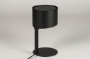 Tafellamp 12897: modern, metaal, zwart, mat #6