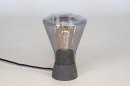 Tafellamp 12900: modern, retro, glas, beton #5
