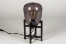 Tafellamp 13020: modern, retro, glas, metaal #3