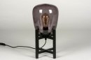 Tafellamp 13020: modern, retro, glas, metaal #4