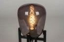Tafellamp 13020: modern, retro, glas, metaal #5