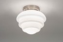 Plafondlamp 13075: retro, eigentijds klassiek, art deco, glas #1