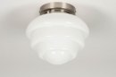 Plafondlamp 13075: retro, eigentijds klassiek, art deco, glas #2