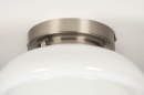 Plafondlamp 13075: retro, eigentijds klassiek, art deco, glas #5