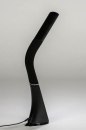 Tafellamp 13094: modern, kunststof, metaal, zwart #4