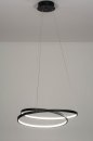 Hanglamp 13191: sale, modern, metaal, zwart #1