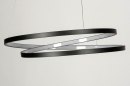 Hanglamp 13191: sale, modern, metaal, zwart #7