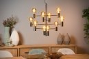 Hanglamp 13318: modern, eigentijds klassiek, art deco, metaal #1