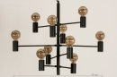 Hanglamp 13318: modern, eigentijds klassiek, art deco, metaal #8