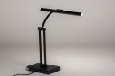 Tafellamp 13468: design, modern, metaal, zwart #2