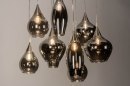 Hanglamp 13511: modern, eigentijds klassiek, art deco, glas #2