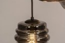Hanglamp 13513: modern, eigentijds klassiek, glas, metaal #16