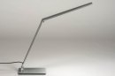 Tafellamp 13530: design, modern, aluminium, geschuurd aluminium #3