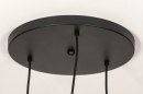 Hanglamp 13532: landelijk, modern, metaal, zwart #11