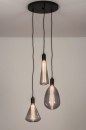 Hanglamp 13532: landelijk, modern, metaal, zwart #12