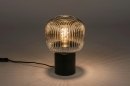 Tischleuchte 13657: modern, Retro, zeitgemaess klassisch, Glas #1