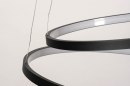 Hanglamp 13671: modern, metaal, zwart, mat #10