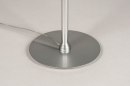 Tafellamp 13674: modern, metaal, zilvergrijs, aluminium #7