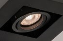 Plafondlamp 13781: design, modern, metaal, zwart #8