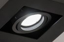 Plafondlamp 13781: design, modern, metaal, zwart #9