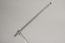 Tafellamp 13868: design, modern, aluminium, geschuurd aluminium #7