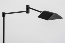 Vloerlamp 13890: modern, eigentijds klassiek, metaal, zwart #20