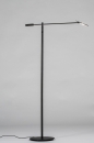 Vloerlamp 13894: design, modern, metaal, zwart #2