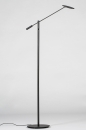 Vloerlamp 13894: design, modern, metaal, zwart #6