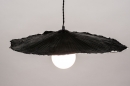 Hanglamp 13985: design, landelijk, eigentijds klassiek, zwart #4
