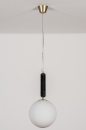 Hanglamp 13997: design, eigentijds klassiek, art deco, glas #2